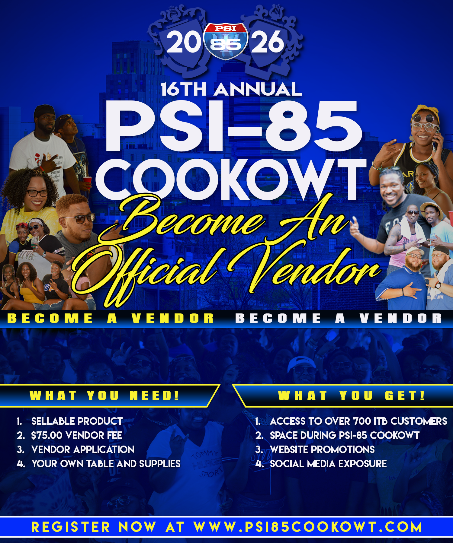 Vendor flyer